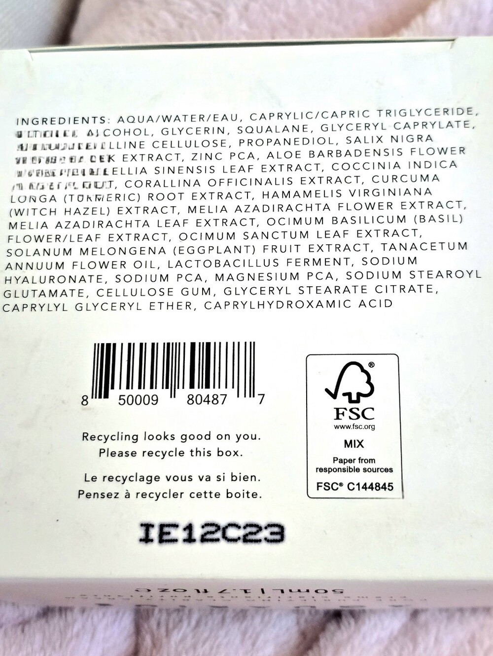 NWT Herbivore Aquarius Pore Purifying Clarity Cream 50 Ml/ 1.7 Fl.oz. - Picture 3 of 10